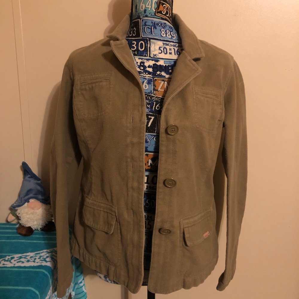🌟B2G1🌟 American Eagle Outfitters Tan Blazer - Picture 7 of 15
